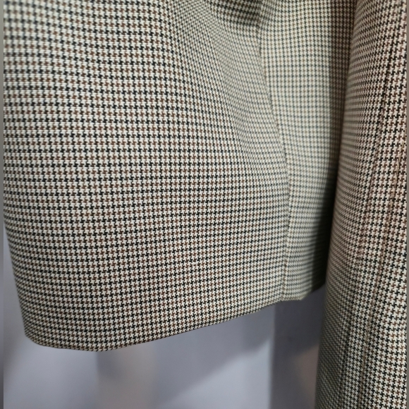 40L Vintage London Fog Limited Edition Overcoat Micro-Houndstooth Made in USA - Picture 14 of 16
